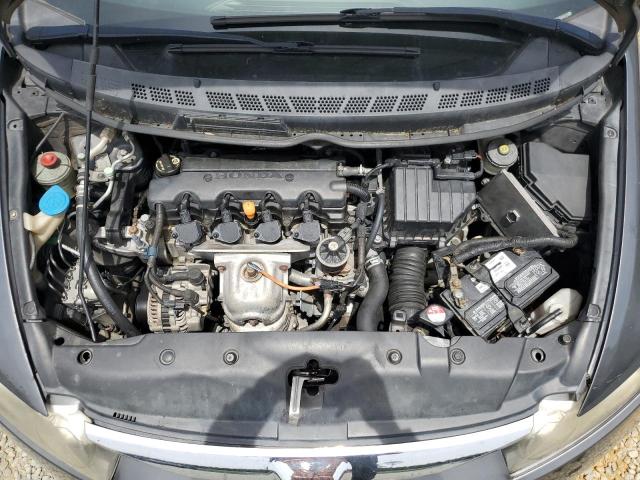 2HGFA1F68BH509181 - 2011 HONDA CIVIC LX-S ნაცრისფერი ფოტო 11