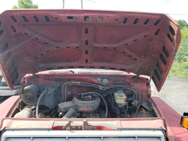 1FDNF60H0FVA19121 - 1985 FORD F600 RED photo 7