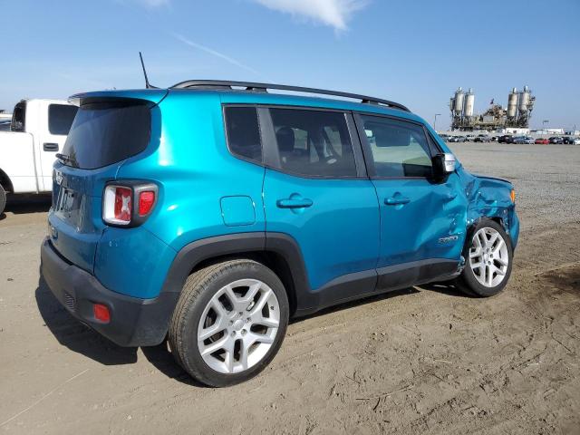 ZACNJCBB3MPM69891 - 2021 JEEP RENEGADE LATITUDE TEAL photo 3