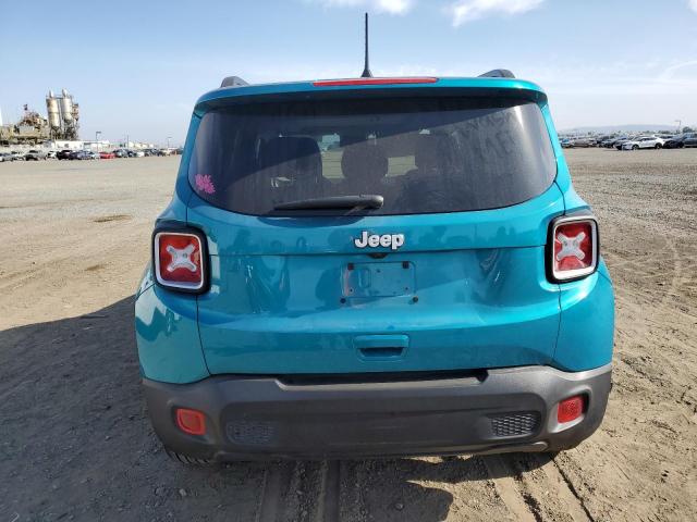 ZACNJCBB3MPM69891 - 2021 JEEP RENEGADE LATITUDE TEAL photo 6