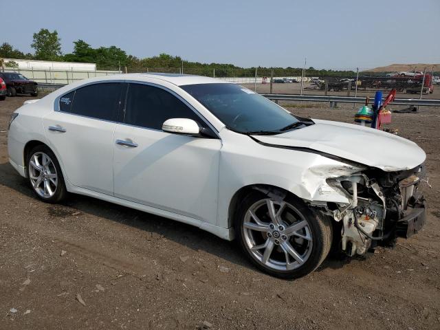 1N4AA5AP7EC444143 - 2014 NISSAN MAXIMA S WHITE photo 4