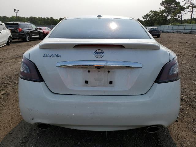 1N4AA5AP7EC444143 - 2014 NISSAN MAXIMA S WHITE photo 6