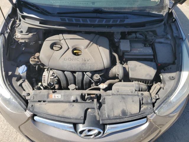 5NPDH4AE9FH576404 - 2015 HYUNDAI ELANTRA SE GRAY photo 11