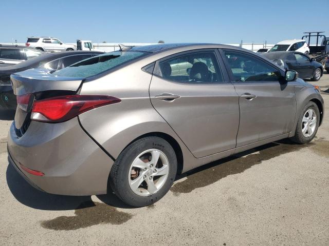 5NPDH4AE9FH576404 - 2015 HYUNDAI ELANTRA SE GRAY photo 3