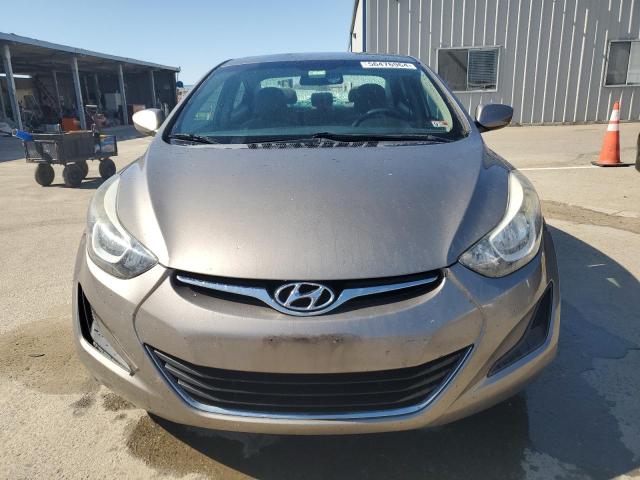 5NPDH4AE9FH576404 - 2015 HYUNDAI ELANTRA SE GRAY photo 5