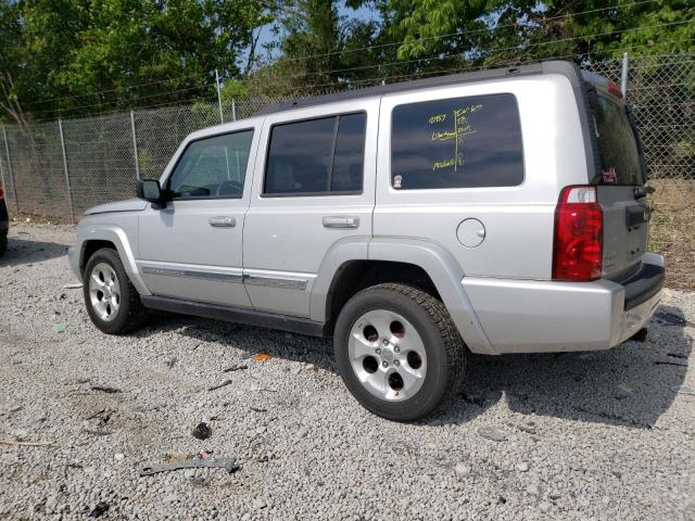 1J4RG4GKXAC148295 - 2010 JEEP COMMANDER SPORT SILVER photo 2