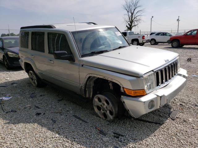 1J4RG4GKXAC148295 - 2010 JEEP COMMANDER SPORT SILVER photo 4