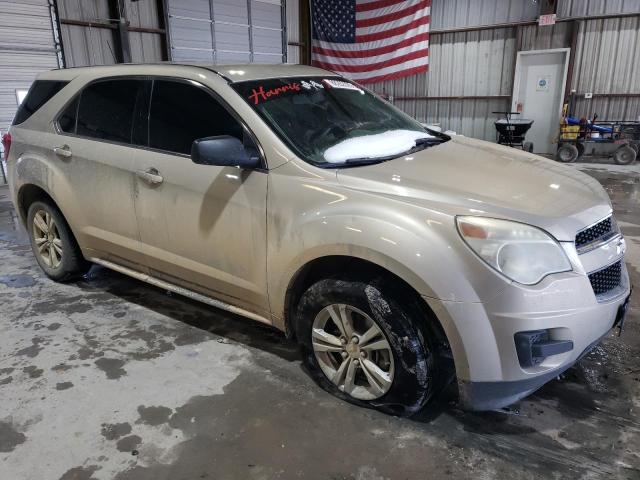 2GNALBEC2B1249733 - 2011 CHEVROLET EQUINOX LS 奶油色 照片 4