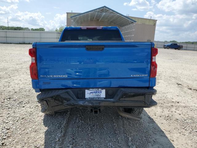 3GCPDCEK1NG641434 - 2022 CHEVROLET SILVERADO K1500 TRAIL BOSS CUSTOM BLUE photo 6