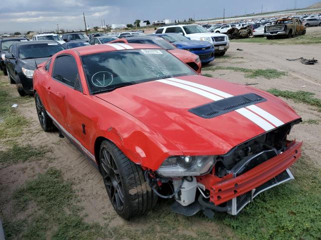 1ZVBP8JS1B5106771 - 2011 FORD MUSTANG SHELBY GT500 RED photo 1