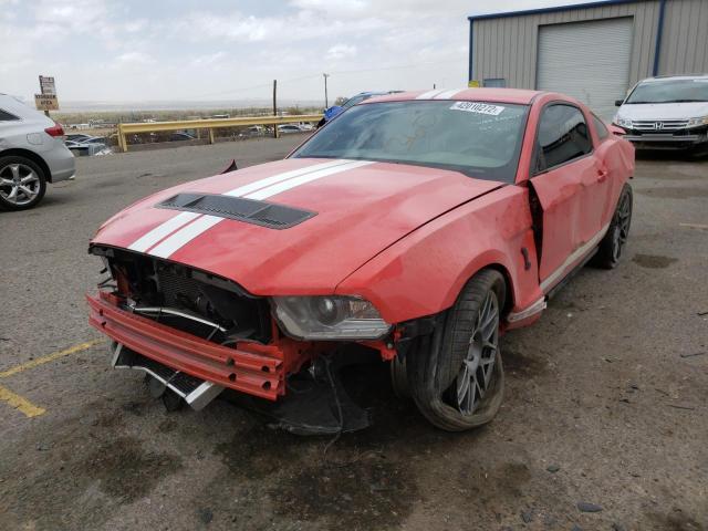 1ZVBP8JS1B5106771 - 2011 FORD MUSTANG SHELBY GT500 RED photo 9