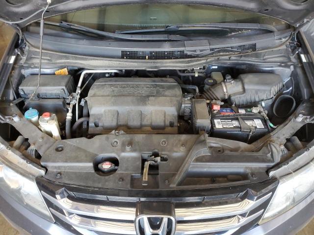 5FNRL5H30HB016383 - 2017 HONDA ODYSSEY SE GRAY photo 12