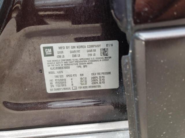 KL4CJBSB8EB780050 - 2014 BUICK ENCORE CONVENIENCE Bordo foto 14