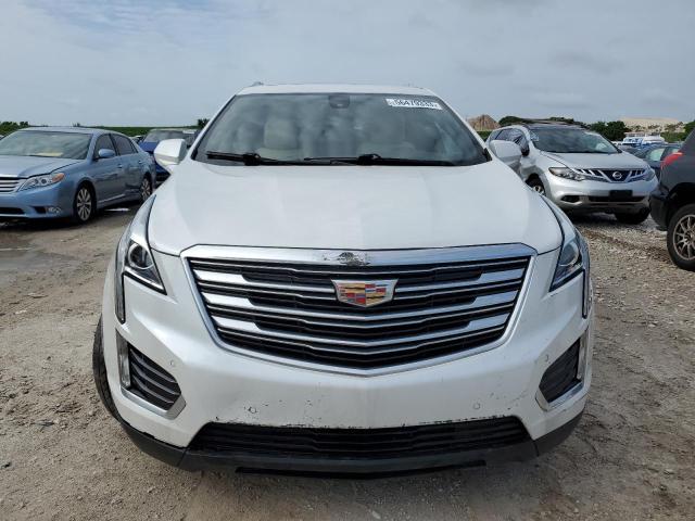 1GYKNBRS6HZ251682 - 2017 CADILLAC XT5 LUXURY WHITE photo 5