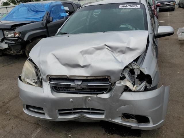 KL1TD5DE1BB165431 - 2011 CHEVROLET AVEO LS SILVER photo 5