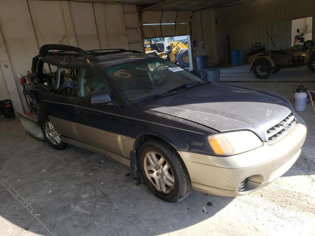 4S3BH6758Y7625755 - 2000 SUBARU LEGACY OUTBACK AWP 蓝色 照片 1