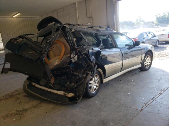 4S3BH6758Y7625755 - 2000 SUBARU LEGACY OUTBACK AWP 蓝色 照片 4