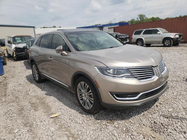 2LMPJ6LR6JBL30203 - 2018 LINCOLN MKX RESERVE 金色 照片 1