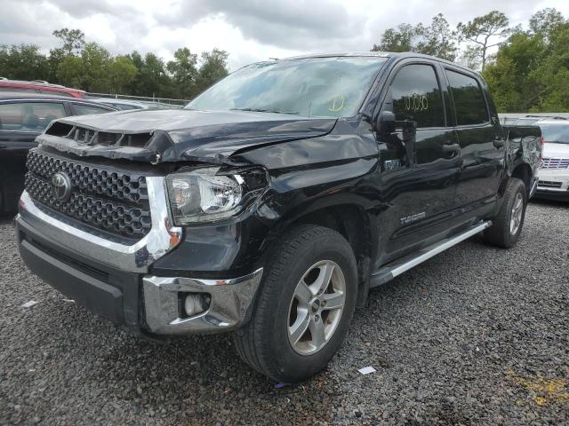 5TFEY5F17LX267692 - 2020 TOYOTA TUNDRA CREWMAX SR5 BLACK photo 1