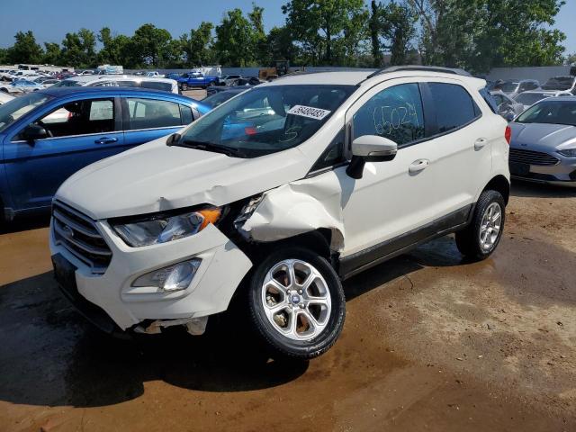 MAJ6S3GL0LC349108 - 2020 FORD ECOSPORT SE WHITE photo 1