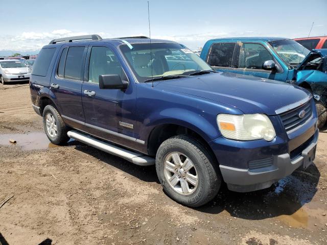 1FMEU72E76UA10243 - 2006 FORD EXPLORER XLS BLUE photo 4