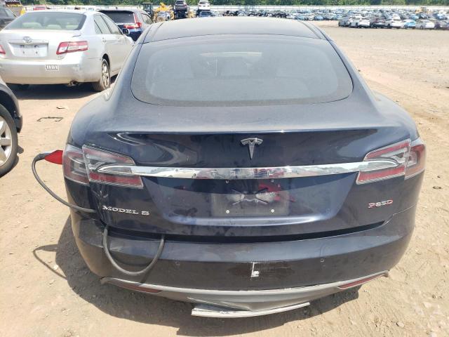 5YJSA1H22EFP64216 - 2014 TESLA MODEL S Mavi foto 6