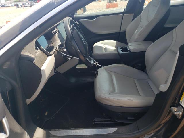 5YJSA1H22EFP64216 - 2014 TESLA MODEL S Mavi foto 7