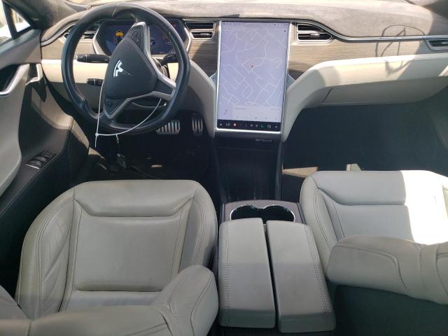 5YJSA1H22EFP64216 - 2014 TESLA MODEL S Mavi foto 8