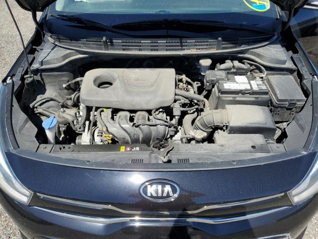 3KPA34AB9JE076831 - 2018 KIA RIO EX BLACK photo 11