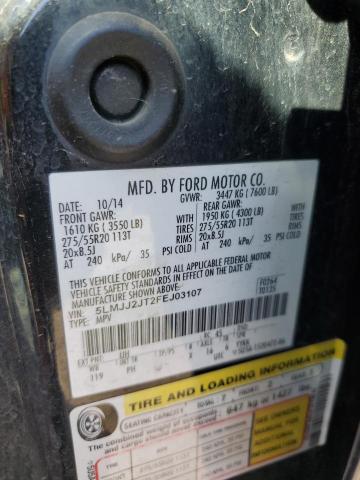 5LMJJ2JT2FEJ03107 - 2015 LINCOLN NAVIGATOR CHARCOAL photo 14