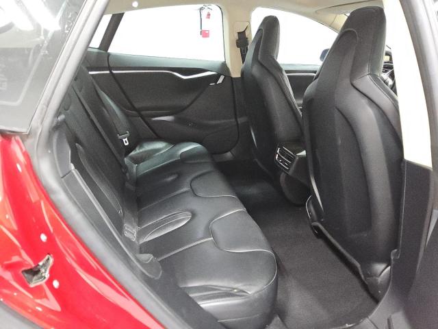 5YJSA1DN0DFP08368 - 2013 TESLA MODEL S RED photo 10