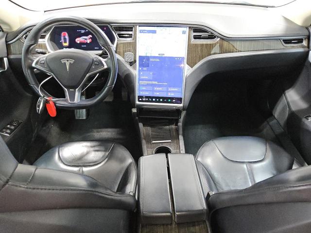 5YJSA1DN0DFP08368 - 2013 TESLA MODEL S RED photo 8