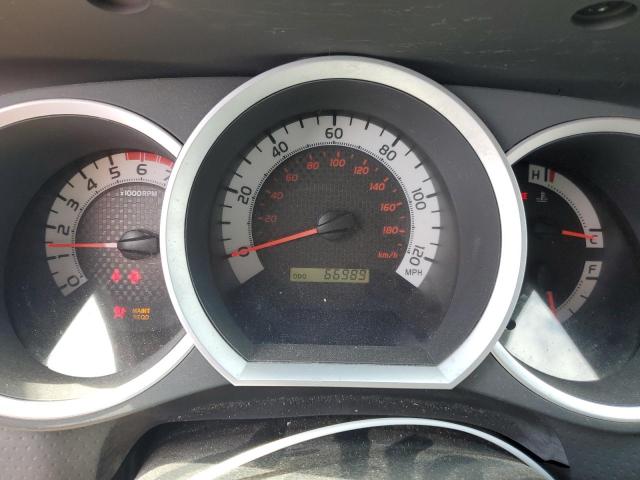 5TFJU4GN0EX052471 - 2014 TOYOTA TACOMA DOUBLE CAB PRERUNNER SILVER photo 9