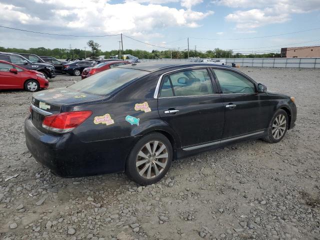 4T1BK3DB1BU417361 - 2011 TOYOTA AVALON BASE BLACK photo 3