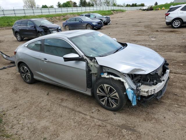 2HGFC3B75JH352437 - 2018 HONDA CIVIC EXL 银色 照片 4