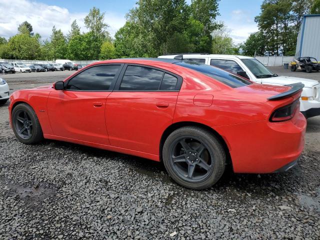 2C3CDXCT3GH310413 - 2016 DODGE CHARGER R/T RED photo 2