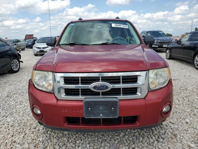 1FMCU031X8KD33050 - 2008 FORD ESCAPE XLT RED photo 5