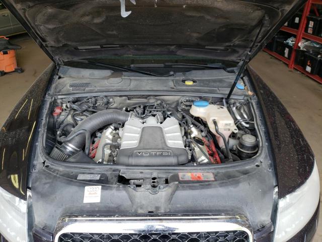 WAUWG74FX9N049121 - 2009 AUDI A6 PRESTIGE შავი ფოტო 11