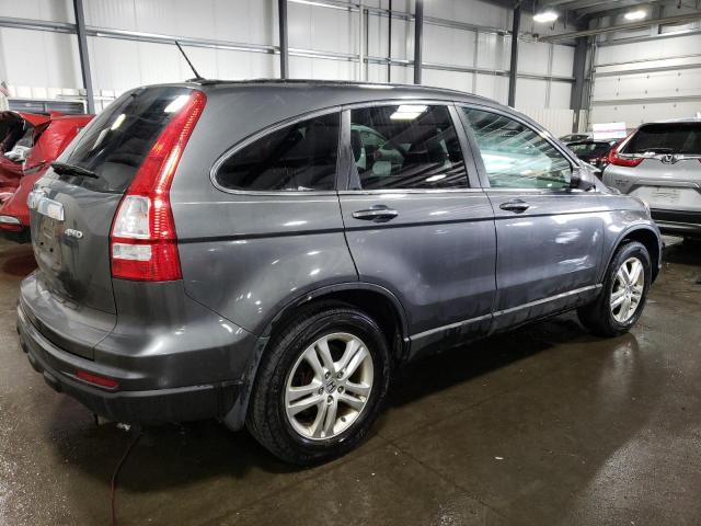 5J6RE4H71BL056994 - 2011 HONDA CR-V EXL GRAY photo 3