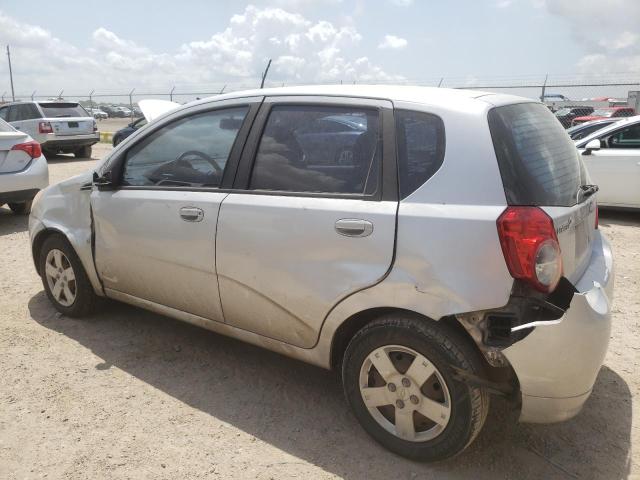 KL1TD66E89B341128 - 2009 CHEVROLET AVEO LS SILVER photo 2