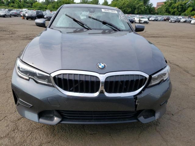 3MW5R7J01M8B83033 - 2021 BMW 330XI GRAY photo 5