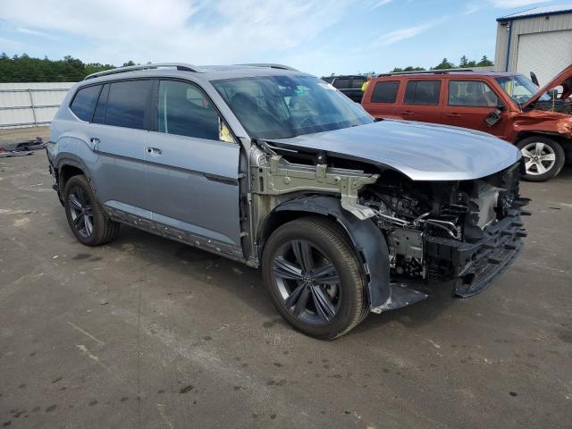 1V2AR2CA8NC511650 - 2022 VOLKSWAGEN ATLAS SEL R-LINE SILVER photo 4