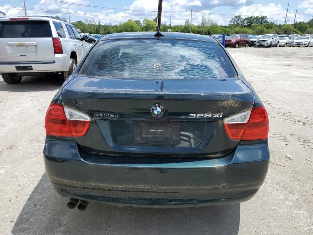 WBAVC73507KP36557 - 2007 BMW 3 SERIES XI SULEV GREEN photo 6