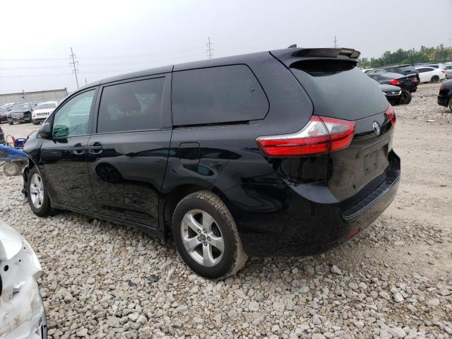 5TDZZ3DC6LS076889 - 2020 TOYOTA SIENNA L BLACK photo 2