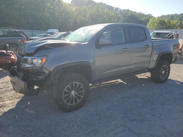 1GCGTEEN7M1130283 - 2021 CHEVROLET COLORADO ZR2 GRAY photo 1