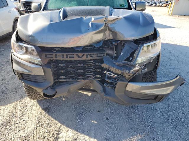 1GCGTEEN7M1130283 - 2021 CHEVROLET COLORADO ZR2 GRAY photo 11