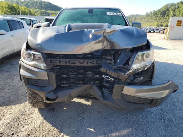 1GCGTEEN7M1130283 - 2021 CHEVROLET COLORADO ZR2 GRAY photo 5