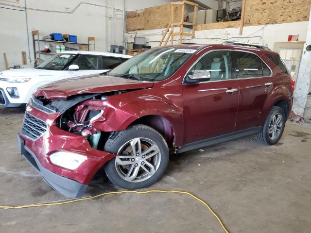 2GNFLGE35H6246145 - 2017 CHEVROLET EQUINOX PREMIER RED photo 1