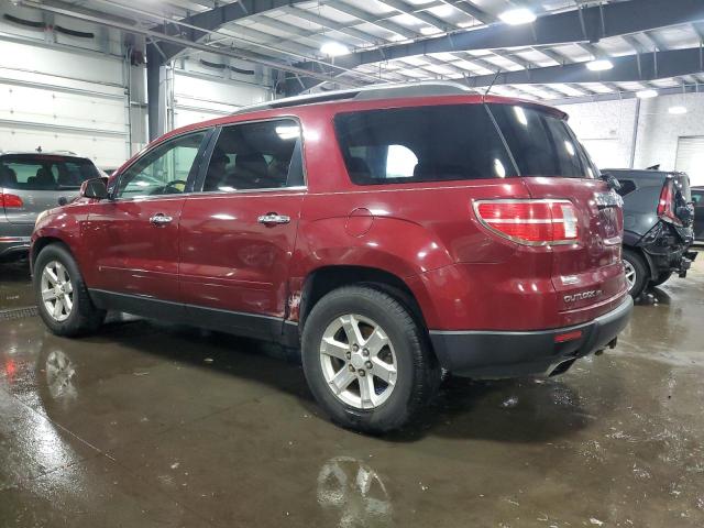 5GZEV23707J125286 - 2007 SATURN OUTLOOK XR წითელი ფოტო 2