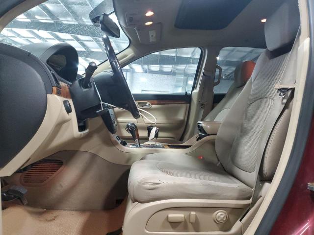 5GZEV23707J125286 - 2007 SATURN OUTLOOK XR წითელი ფოტო 7